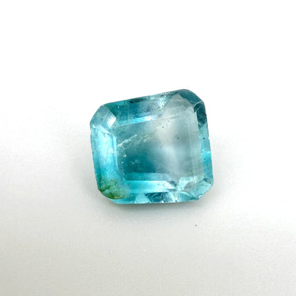 Bi-Color (Blue White) Fluorite Fancy 7.7 Ct