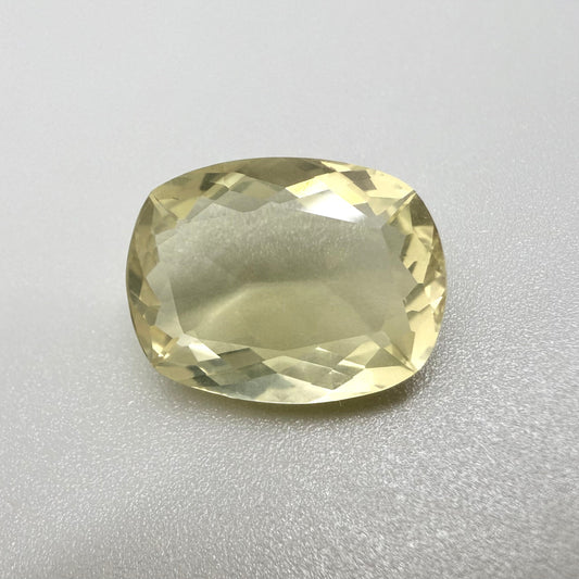 Big Lemon Quartz Cushion 13.7 Ct