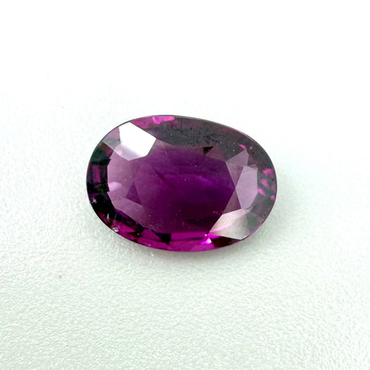Vibrant Purple Rhodolite Oval 3.14 Cts