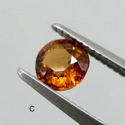 Hessonite Lot Round 6.8 Ct