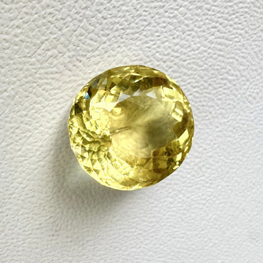 Big Lemon Quartz Oval 31.06 Ct