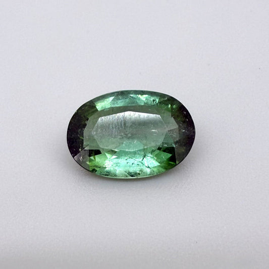 Vibrant Green Hues Tourmaline Oval 4.17 Ct