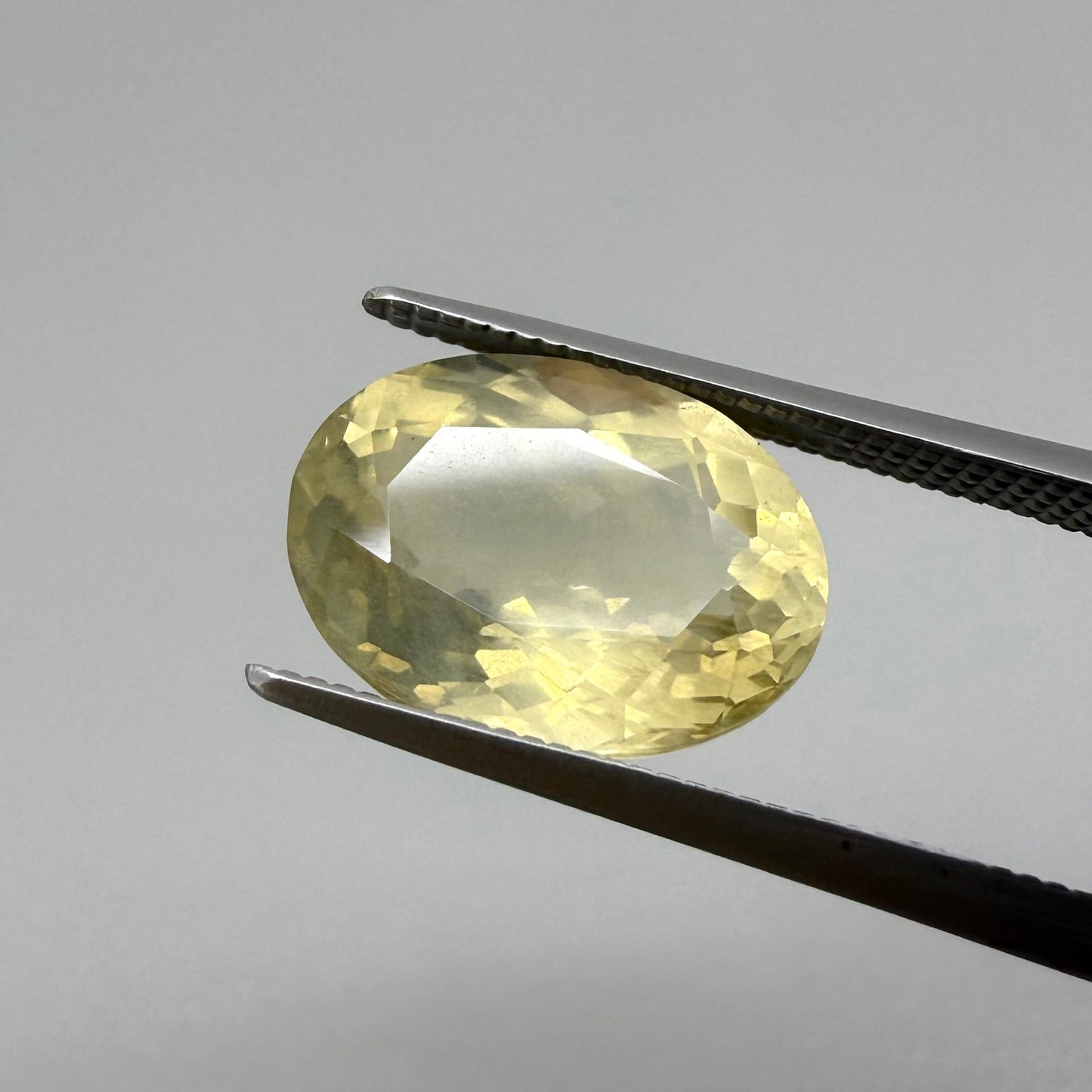 Milky Champagne Golden Scapolite Oval 4.27 Ct