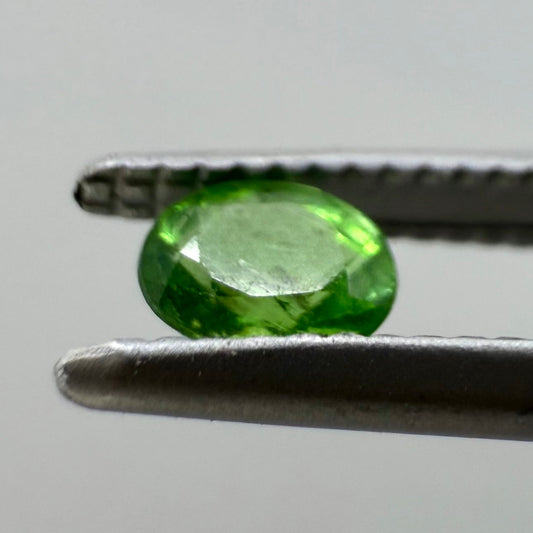 Tsavorite Oval 0.2 Ct