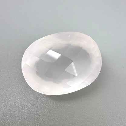 Huge Rose Quartz Oval 39.45 Ct
