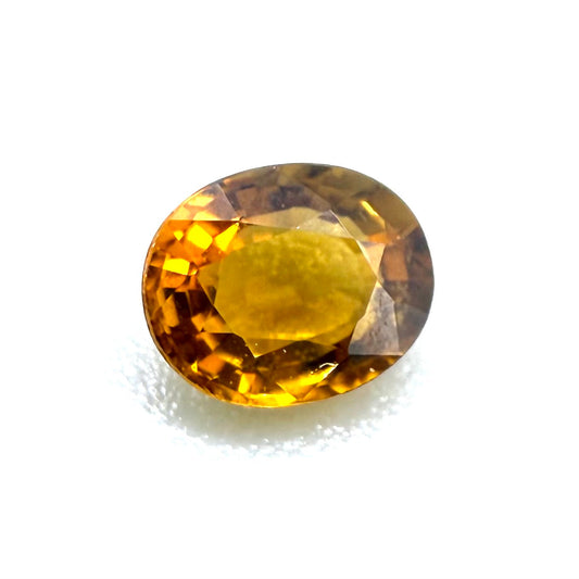Madeira Citrine Oval 0.43 Ct