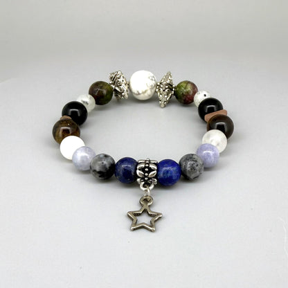 Birthday Bracelet - Wednesday Day Born - 18cm / 7 inch