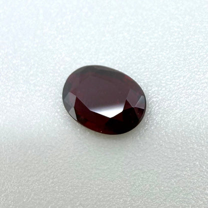 Pigeon Blood Ruby Oval 0.73 Ct