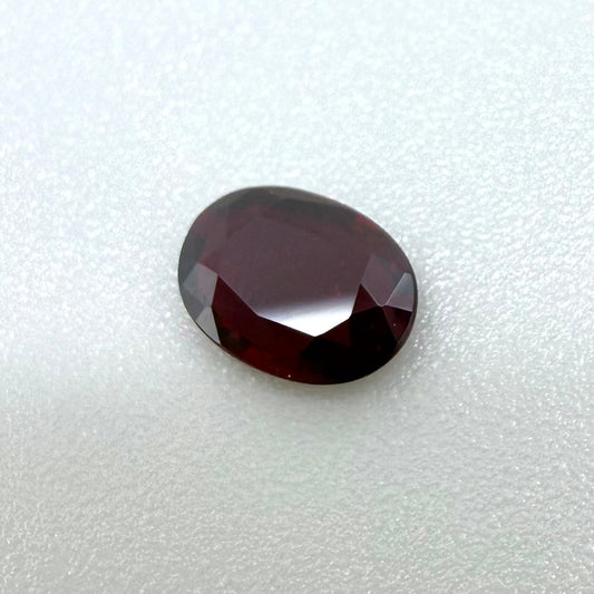 Pigeon Blood Ruby Oval 0.73 Ct