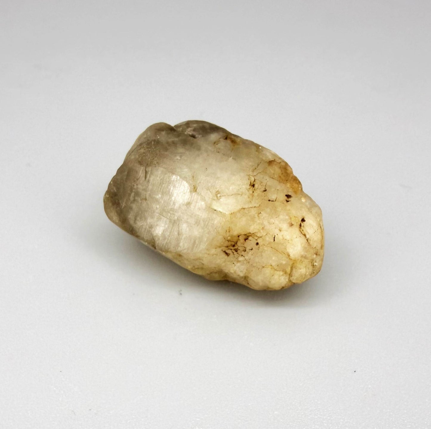Natural champagne gold topaz rough stone, untreated milky translucent topaz in raw form
