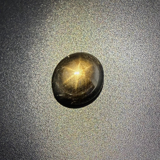 Golden-Brown Star Sapphire Cabochon 14.86 Ct
