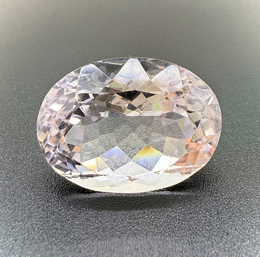 Huge Very Light Purple Amethyst Oval/Fancy 15.39 Cts