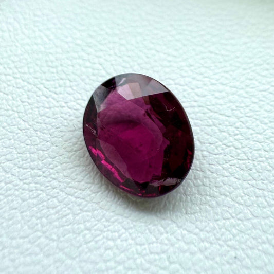 Vibrant Purple Rubellite Oval 2.92 Ct
