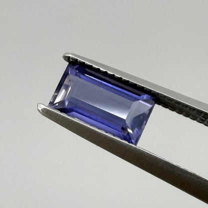 Violet Hues Iolite Baguette 0.75 Ct