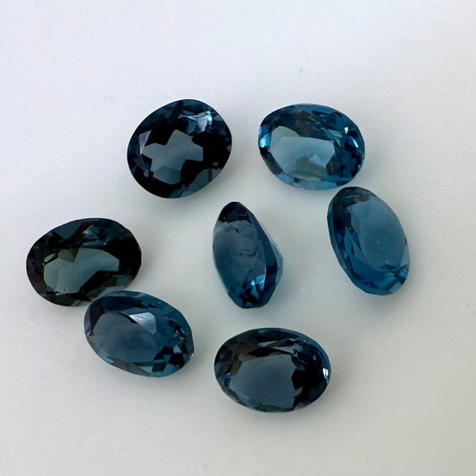 London Blue Topaz Lot Oval 1.59 Ct