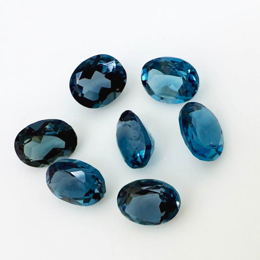 London Blue Topaz Lot Oval 1.59 Ct