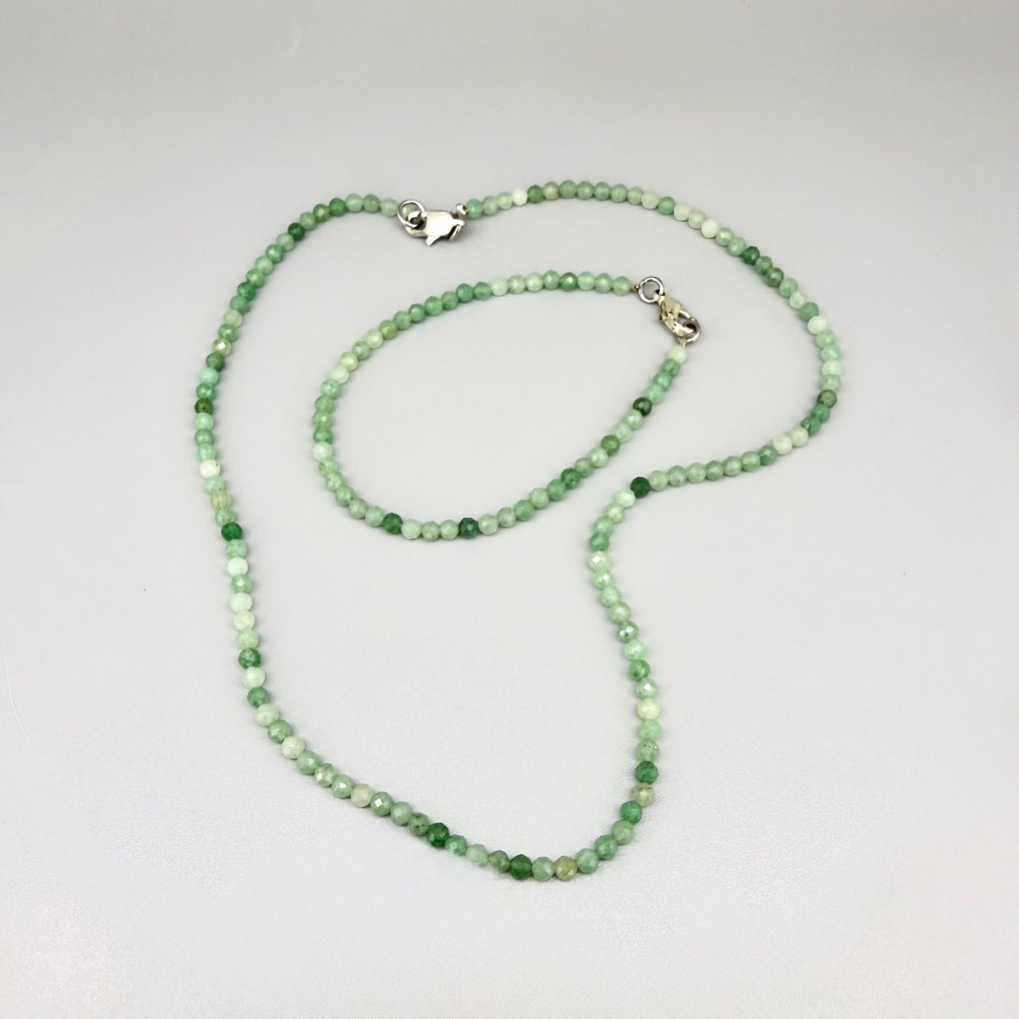 Fine Aventurine gemstone beads Necklace & Bracelet
