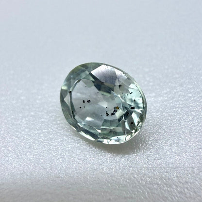 Turquoise Sapphire Oval 0.7 Ct