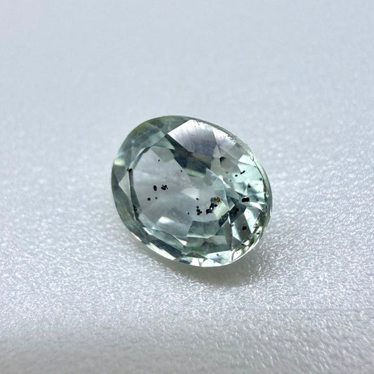 Turquoise Sapphire Oval 0.7 Ct
