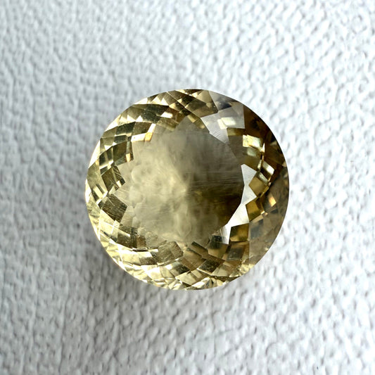 Lemon Quartz Round 7.02 Ct
