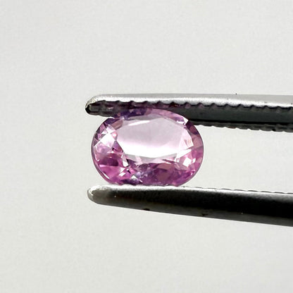 Pink Sapphire Oval 0.45 Ct