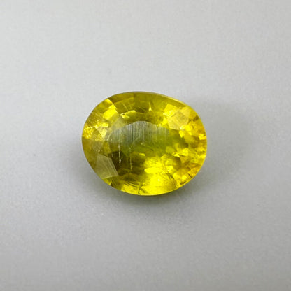 Yellow Sapphire Oval 1.05 Ct