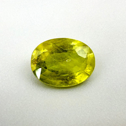 Yellow Sapphire Oval 1.38 Ct