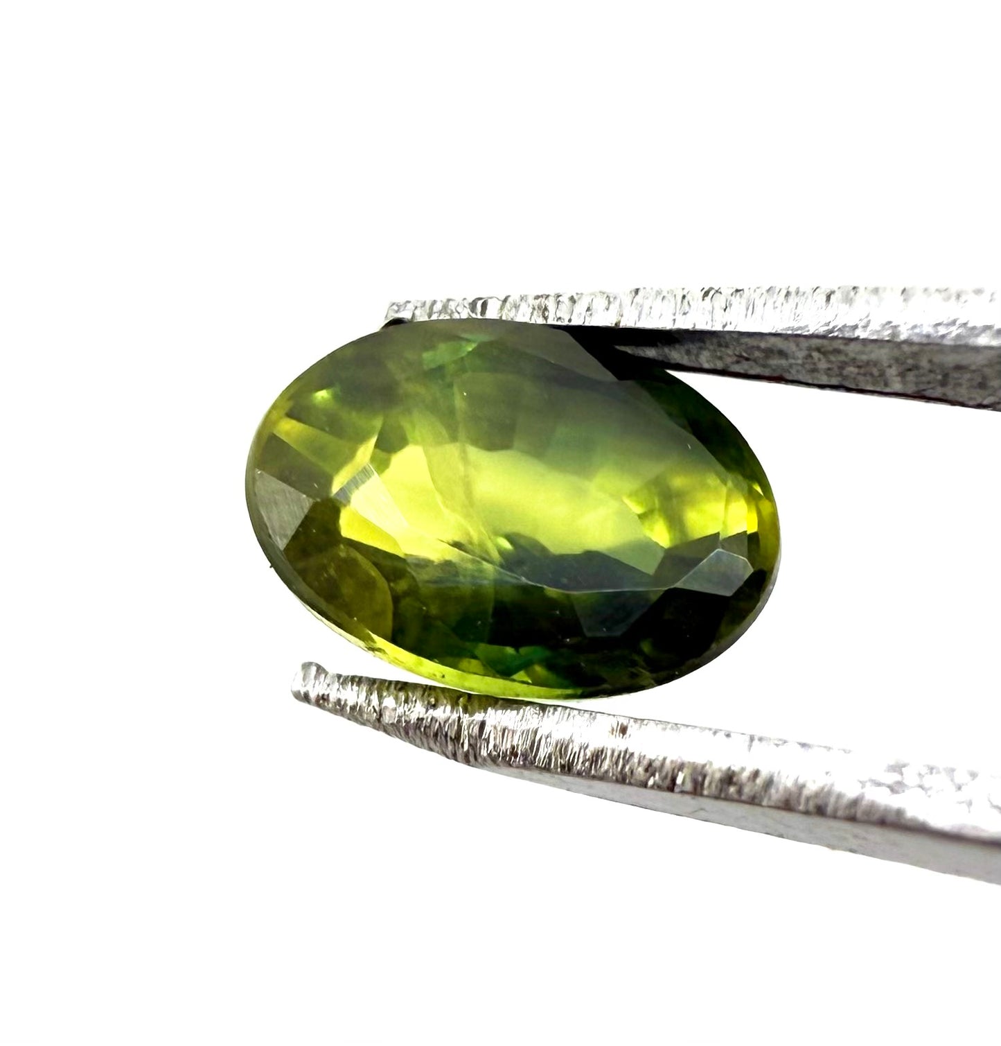 Bi-Color (Blue Yellow) Sapphire Oval 1.29 Ct
