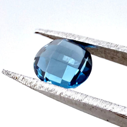 London Blue Topaz Pineapple Fancy Cut 0.97 Ct