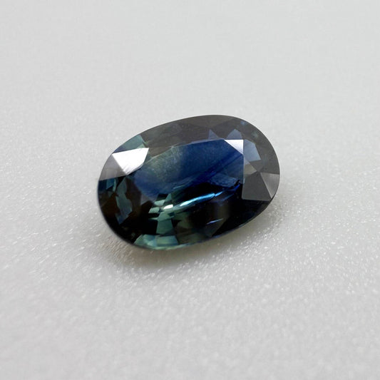 Natural Blue Sapphire gemstone oval cut