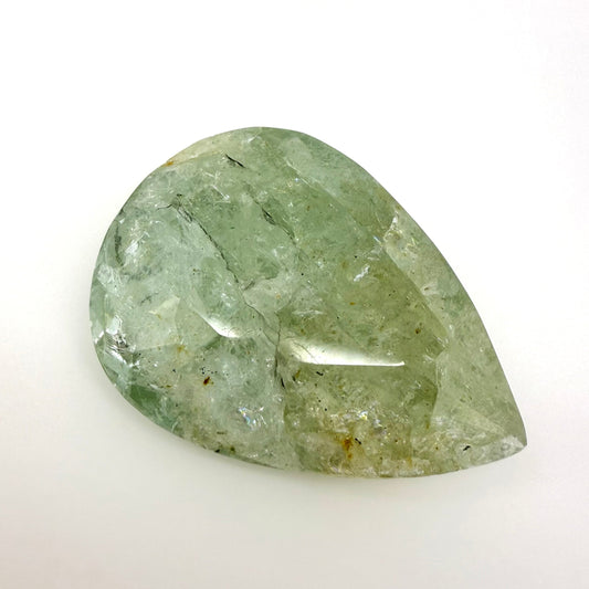 Huge Green Hues Aquamarine Pear 96.8 Ct
