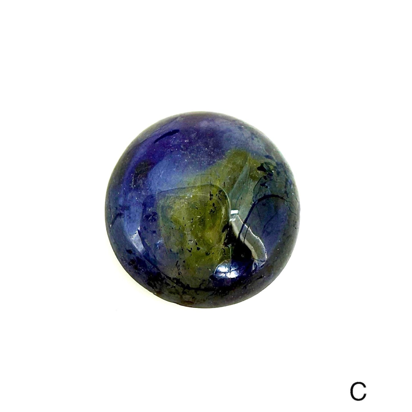 Bi-Color (vibrant Blue Moss Green) Sapphire Lot Cabochon 156.14 Ct