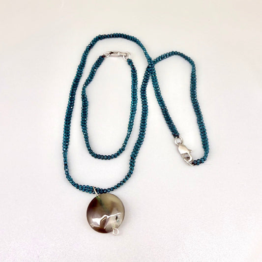 Fine Apatite  gemstone beads Necklace & Bracelet