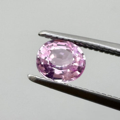 Pink Sapphire Oval 0.55 Ct