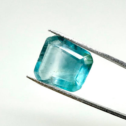 Bi-Color (Blue White) Fluorite Fancy 7.7 Ct