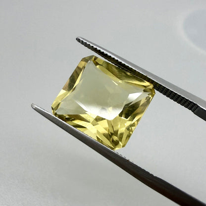 Lemon Quartz Cushion 6.68 Ct