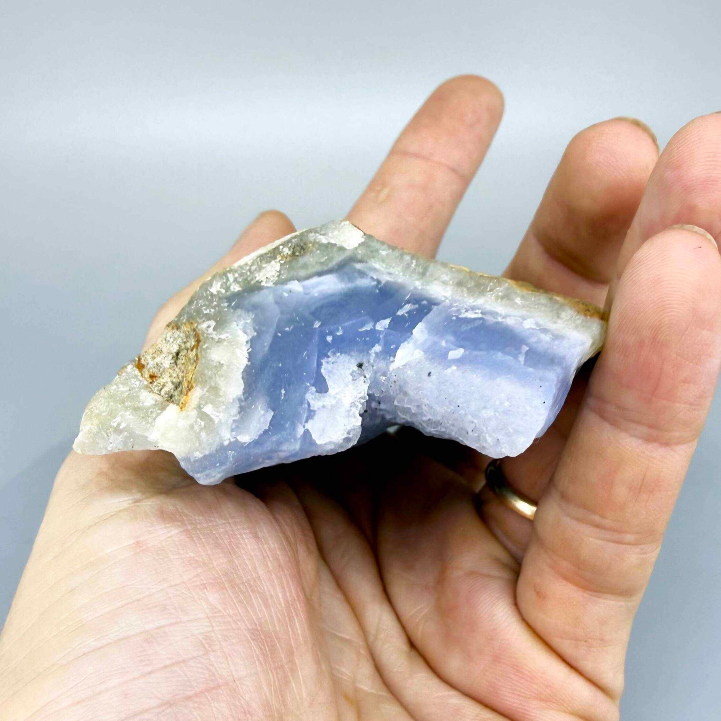 Grey-Blue Chalcedony Rough - 575 ct (R60)
