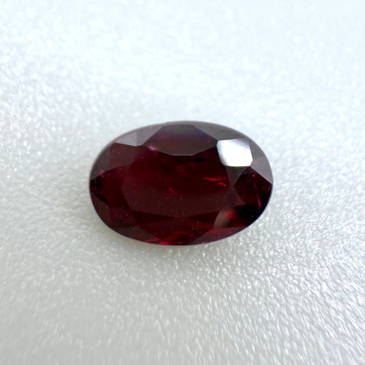 Pigeon Blood Ruby Oval 0.97 Ct