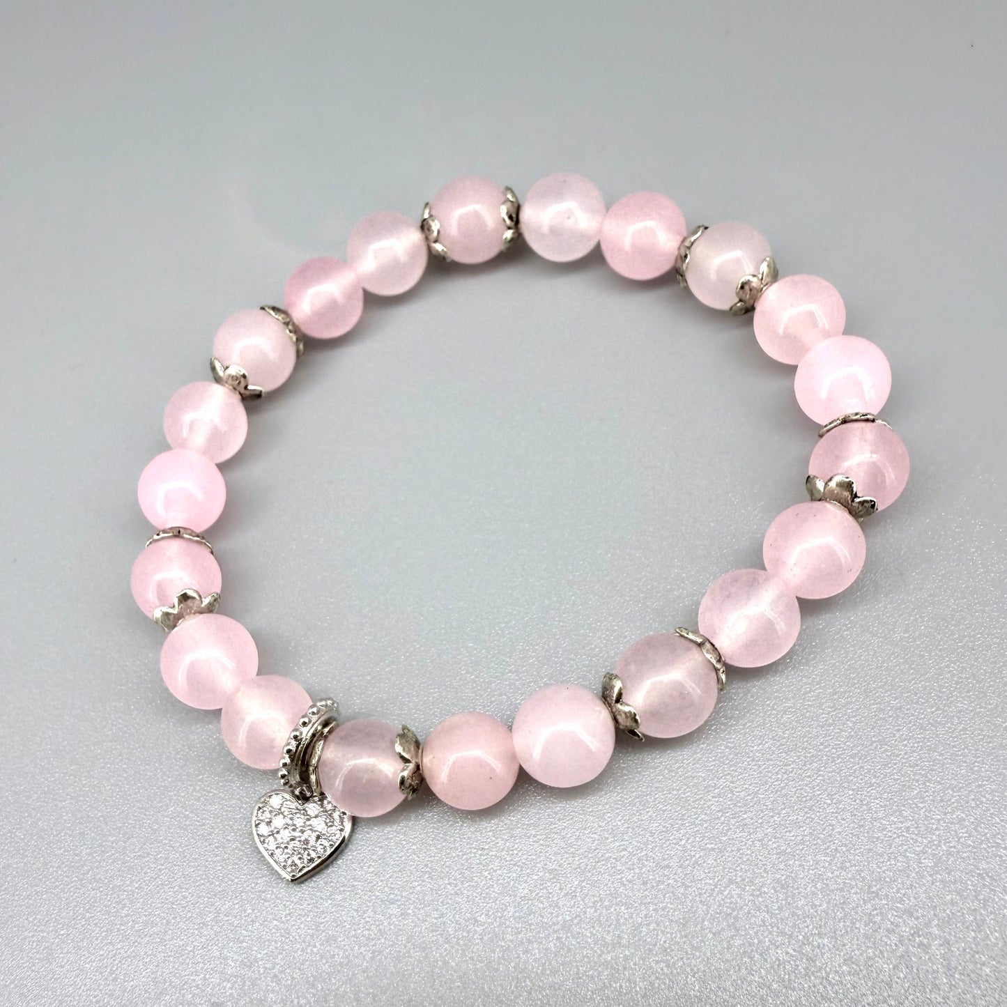 Mala Bracelet ‘Rose Quartz’ - 18cm