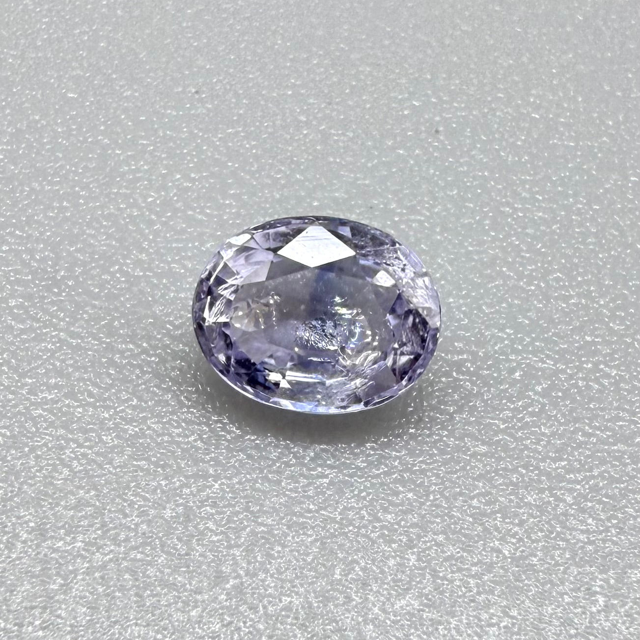 Natural Purplish Blue Sapphire gemstone oval cut
