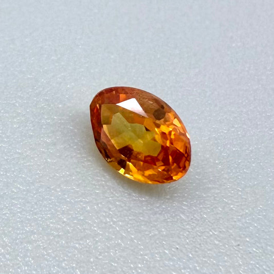 Orange Sapphire Marquise 0.24 Ct