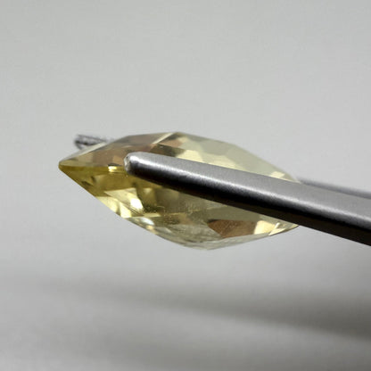 Lemon Quartz Pear 10.31 Ct