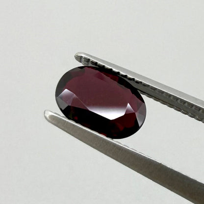 Pigeon Blood Ruby Oval 0.73 Ct