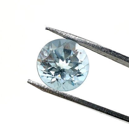 Swiss Blue Topaz Round 2.56 Ct