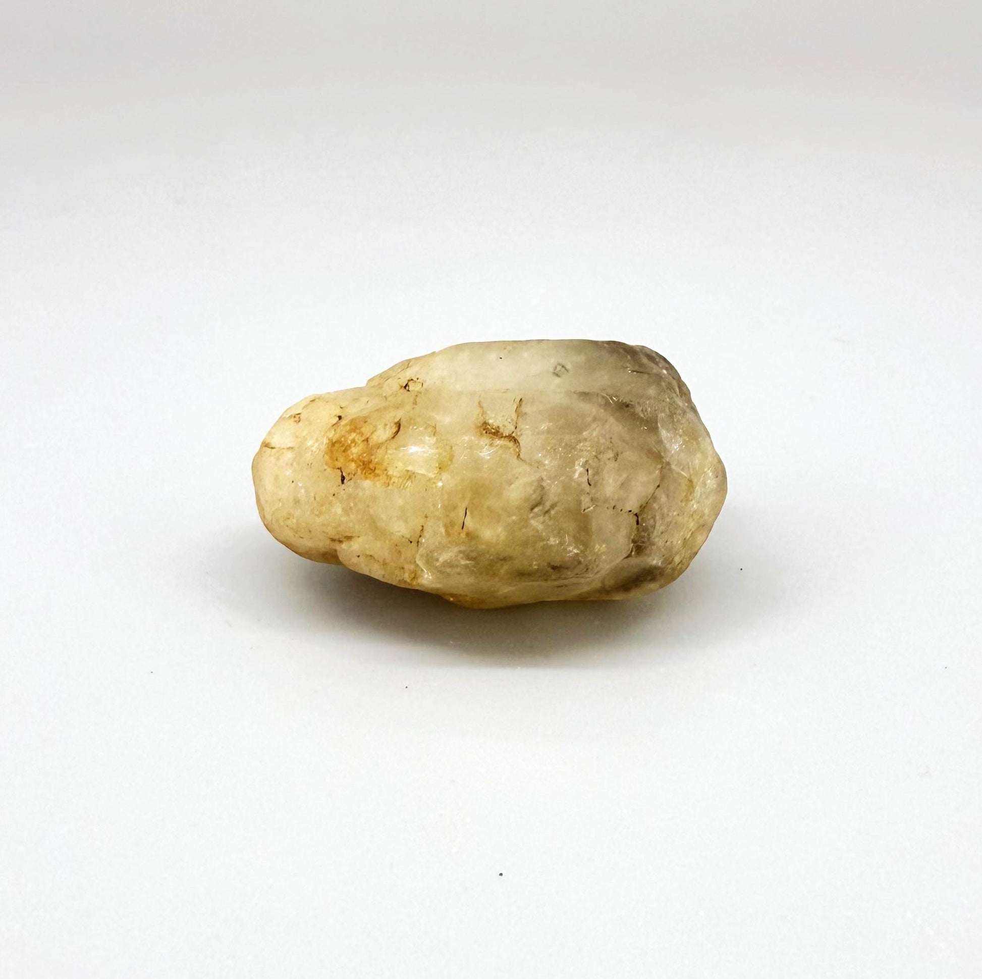 Natural champagne gold topaz rough stone, untreated milky translucent topaz in raw form