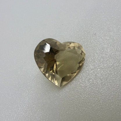 Champagne Citrine Heart 4.48 Ct