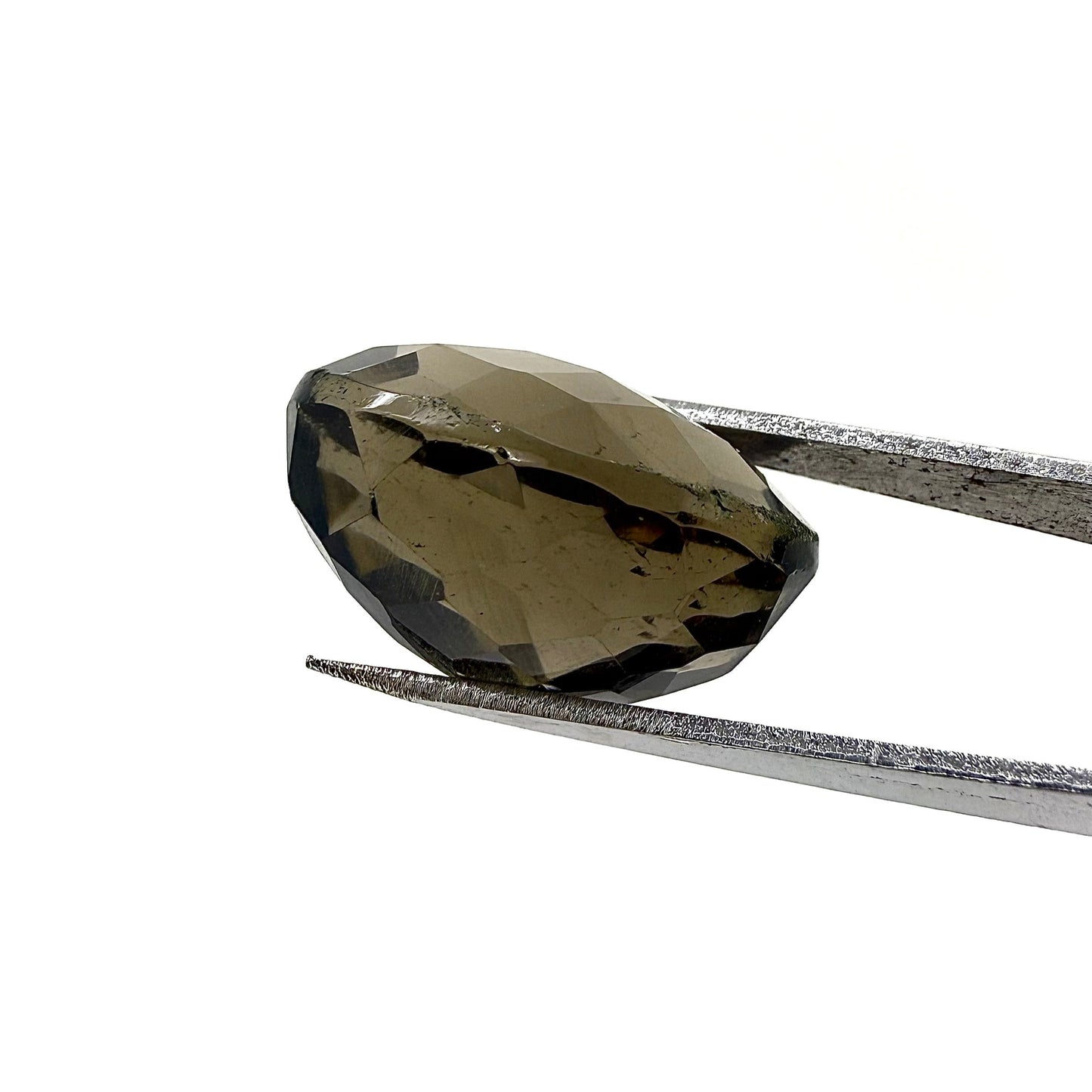 Big Smoky Quartz Oval 19.41 Ct