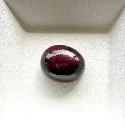 Huge Dark Red Ruby Cabochon 46.4 Ct