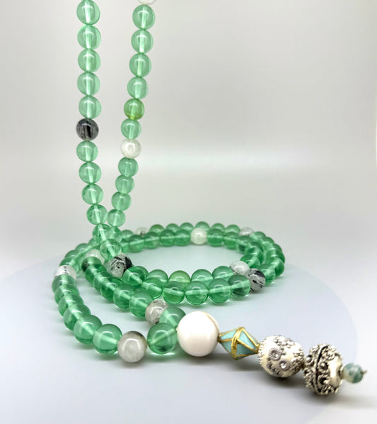 Mala ‘Clear Quartz’