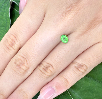 Tsavorite Oval 0.54 Ct